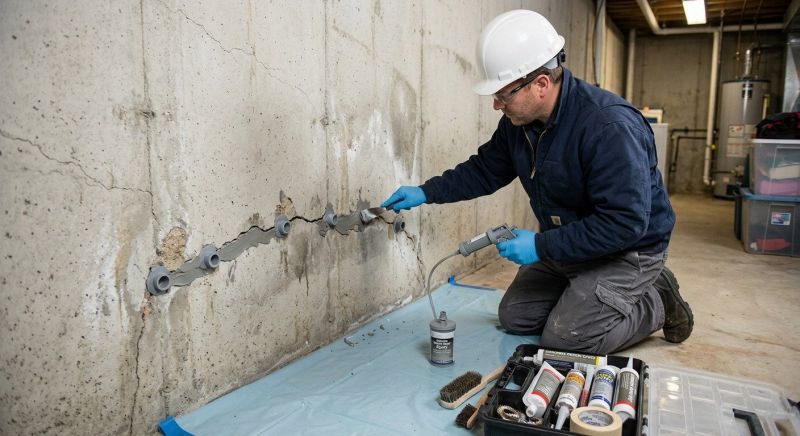 Structural Crack Repair in Boiling Springs, SC